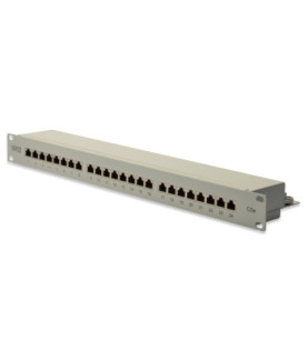 Digitus | Patch Panel | DN-91524S | White | Category: CAT 5e Ports: 24 x RJ45 Retention strength: 7.7 kg Insertion force: 30N m