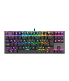 Genesis | THOR 303 TKL | Black | Mechanical Gaming Keyboard | Wired | RGB LED light | US | USB Type-A | 865 g | Replaceable "HO