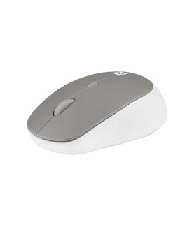 Natec | Mouse | Harrier 2 | Wireless | Bluetooth | White/Grey