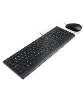 Lenovo | Essential | Essential Wired Keyboard and Mouse Combo - Lithuanian | Black | Keyboard and Mouse Set | Wired | EN/LT | B