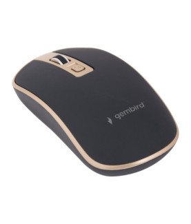 Gembird | Wireless Optical mouse | MUSW-4B-06-BG | Optical mouse | USB | Black