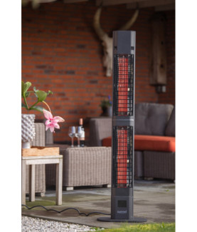 SUNRED | Heater | RD-DARK-3000L, Valencia Dark Lounge | Infrared | 3000 W | Black | IP55