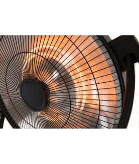 SUNRED | Heater | RSS16, Retro Bright Standing | Infrared | 2100 W | Black | IP54