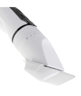 Adler | Hair Clipper with LCD Display | AD 2839 | Cordless | Number of length steps 6 | White/Black