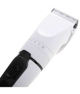 Adler | Hair Clipper with LCD Display | AD 2839 | Cordless | Number of length steps 6 | White/Black