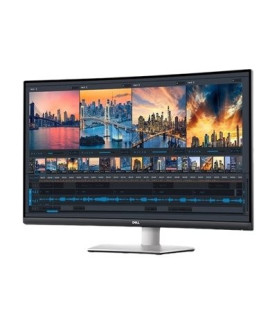 Dell | Curved Monitor | S3221QSA | 32 " | VA | UHD | 16:9 | 60 Hz | 4 ms | 3840 x 2160 | 300 cd/m | HDMI ports quantity 2 | Whi