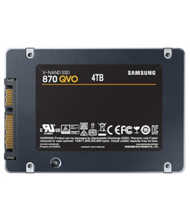 Samsung | SSD | 870 QVO | 4000 GB | SSD form factor 2.5" | Solid-state drive interface SATA III | Read speed 560 MB/s | Write s