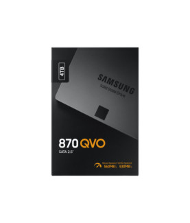 Samsung | SSD | 870 QVO | 4000 GB | SSD form factor 2.5" | Solid-state drive interface SATA III | Read speed 560 MB/s | Write s