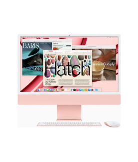 Apple iMac 24 4.5K Retina, Apple M3 8C CPU, 10C GPU/8GB/512GB SSD/Pink/INT | Apple