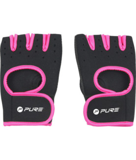 Pure2Improve | Fitness Gloves | Black/Pink