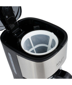 Adler | Coffee maker | AD 4407 | Drip | 550 W | Black