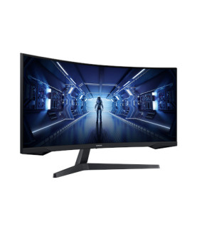 Samsung | Curved Monitor | LC34G55TWWPXEN | 34 " | VA | UWQHD | 21:9 | 165 Hz | 1 ms | 3440 x 1440 | 250 cd/m | HDMI ports quan