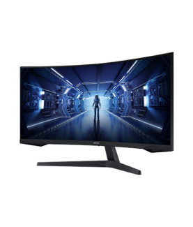 Samsung | Curved Monitor | LC34G55TWWPXEN | 34 " | VA | UWQHD | 21:9 | 165 Hz | 1 ms | 3440 x 1440 | 250 cd/m | HDMI ports quan