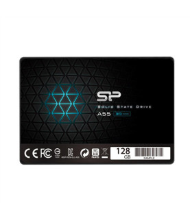 Silicon Power | A55 | 128 GB | SSD form factor 2.5" | Solid-state drive interface SATA | Read speed 550 MB/s | Write speed 420 