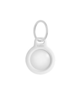 Belkin | Secure Holder with Key Ring for AirTag | white