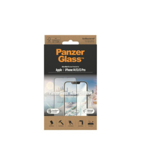 PanzerGlass | Screen protector | Apple | iPhone 14/13/13 Pro | Glass | Clear | Ultra-Wide Fit Easy installation Privacy Filter 