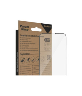 PanzerGlass | Screen protector | Apple | iPhone 14/13/13 Pro | Glass | Clear | Ultra-Wide Fit Easy installation Privacy Filter 