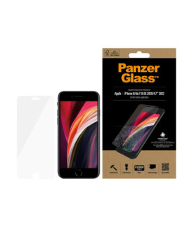 PanzerGlass | Screen Protector | Apple | Iphone 6/6s/7/8/SE (2020) | Glass | Crystal Clear | Clear Screen Protector