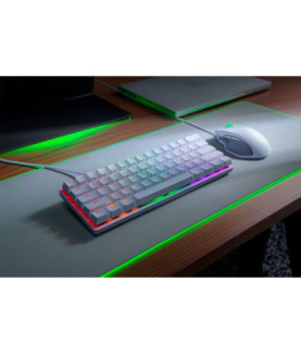 Razer | Huntsman Mini | Mercury White | Gaming keyboard | Wired | RGB LED light | US