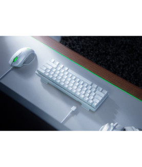 Razer | Huntsman Mini | Mercury White | Gaming keyboard | Wired | RGB LED light | US