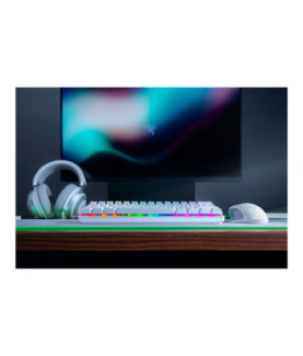 Razer | Huntsman Mini | Mercury White | Gaming keyboard | Wired | RGB LED light | US