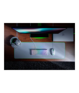 Razer | Huntsman Mini | Mercury White | Gaming keyboard | Wired | RGB LED light | US