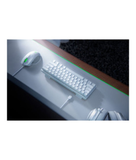 Razer | Huntsman Mini | Mercury White | Gaming keyboard | Wired | RGB LED light | US