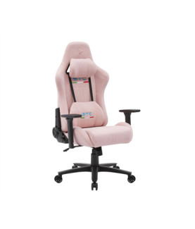 Onex Short Pile Linen Metal Nylon base | Gaming Chairs | ONEX STC | Pink