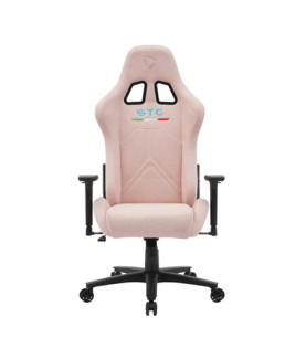 Onex Short Pile Linen Metal Nylon base | Gaming Chairs | ONEX STC | Pink