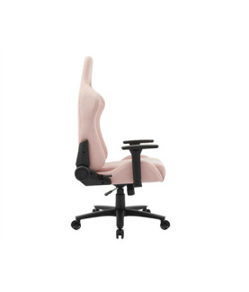 Onex Short Pile Linen Metal Nylon base | Gaming Chairs | ONEX STC | Pink