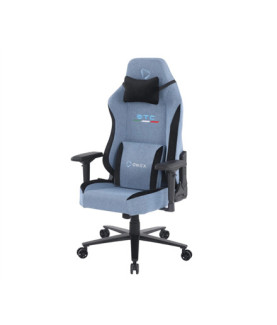 Onex Short Pile Linen Metal Nylon base | Gaming Chair | STC Elegant XL Series | Blue