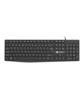 Natec | Keyboard | Nautilus NKL-1950 | Keyboard | Wired | US | Black | USB Type-A | 390 g