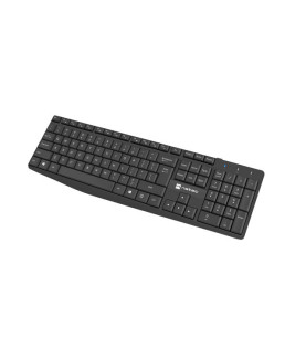 Natec | Keyboard and Mouse | Squid 2in1 Bundle | Keyboard and Mouse Set | Wireless | US | Black | Wireless connection