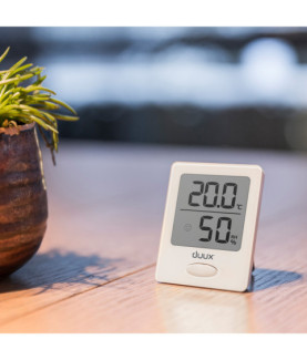 Duux | Sense | White | LCD display | Hygrometer + Thermometer