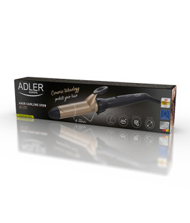 Adler | Hair Curler | AD 2112 | Ceramic heating system | Barrel diameter 32 mm | 55 W | Black