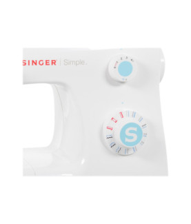 Singer SMC 2263/00 Sewing Machine | Singer | 2263 | Number of stitches 23 Built-in Stitches | Number of buttonholes 1 | White