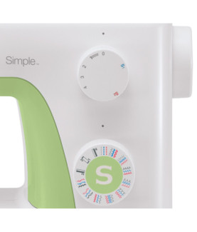 Singer | Sewing Machine | Simple 3229 | Number of stitches 31 | Number of buttonholes 1 | White/Green