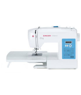 Singer | Sewing Machine | 6160 Brilliance | Number of stitches 60 | Number of buttonholes 6 | White