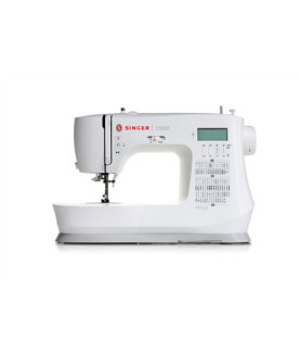 Singer | Sewing Machine | C5955 | Number of stitches 417 | Number of buttonholes 8 | White