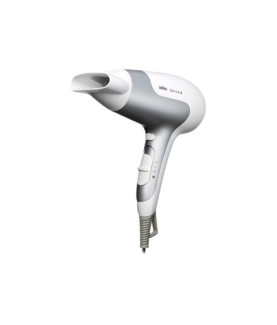 Braun | Hair Dryer | Satin Hair 5 HD 580 | 2500 W | Number of temperature settings 3 | Ionic function | White/ silver