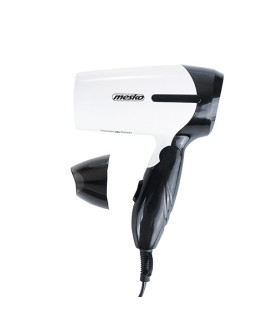 Mesko | Hair Dryer | MS 2262 | 1000 W | Number of temperature settings 2 | Black/White