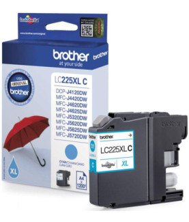 Brother LC-225XLC | Ink Cartridge | Cyan