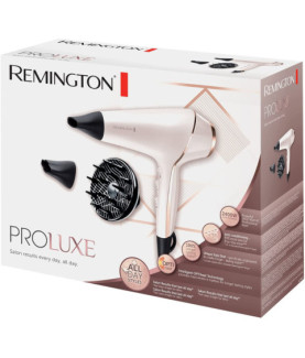 Remington | Hair dryer | ProLuxe AC9140 | 2400 W | Number of temperature settings 3 | Ionic function | Diffuser nozzle | White/