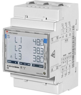 Carlo Gavazzi | Smart Power Meter, 3 phase, up to 65A | EM340 MID certificate