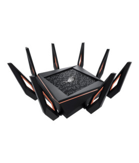 GT-AX11000 Tri-band WiFi Gaming Router | ROG Rapture | 802.11ax | 4804+1148 Mbit/s | 10/100/1000 Mbit/s | Ethernet LAN (RJ-45) 