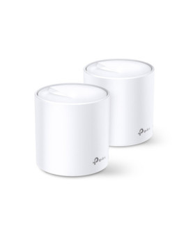 AX1800 Whole Home Mesh Wi-Fi 6 System | Deco X20 (2-pack) | 802.11ax | 1201+574 Mbit/s | 10/100/1000 Mbit/s | Ethernet LAN (RJ-