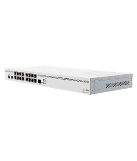 Mikrotik Cloud Core Router CCR2004-16G-2S+, 2x10G SFP+ ports, 16x Gigabit LAN ports, 1x RJ45 Serial port, 4 core CPU, 4 GB RAM,