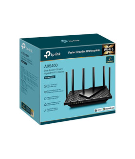 Dual-Band Wi-Fi 6 Router | Archer AX72 | 802.11ax | 10/100 Mbit/s | Ethernet LAN (RJ-45) ports 3 | Mesh Support No | MU-MiMO No