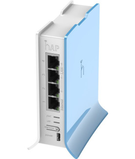 MikroTik | Access Point | RB941-2nD-TC hAP Lite | 802.11n | 2.4GHz | 10/100 Mbit/s | Ethernet LAN (RJ-45) ports 4 | MU-MiMO Yes