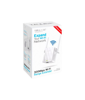 TP-LINK | Extender | TL-WA855RE | 802.11n | 2.4GHz | 300 Mbit/s | 10/100 Mbit/s | Ethernet LAN (RJ-45) ports 1 | MU-MiMO No | n